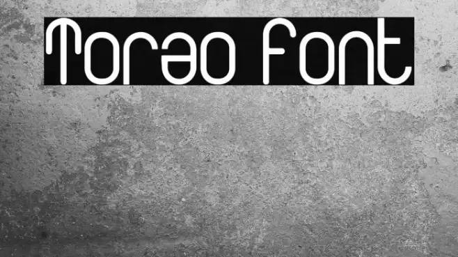 Torao Font examples