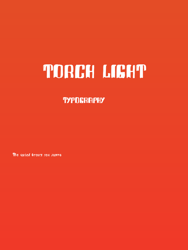 Torch Light Poster
