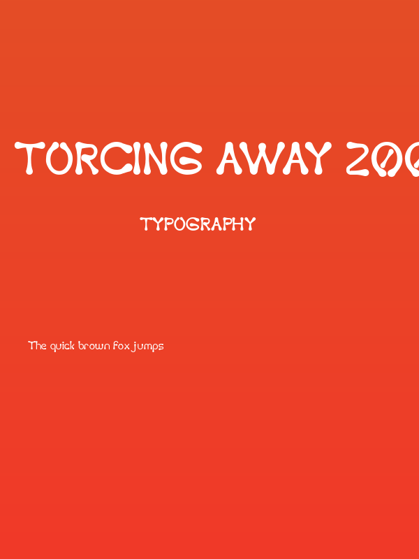 Torcing Away 2000 Poster