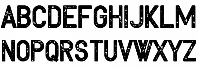 Toreadore Font LOWERCASE