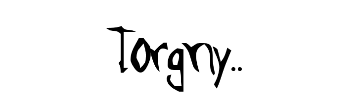 Torgny..  Frei Schriftart Herunterladen