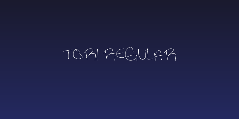 Tori Regular Social Header