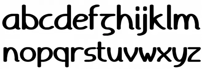 Torid Bold Caratteri MINUSCOLO