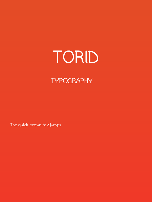 Torid Poster