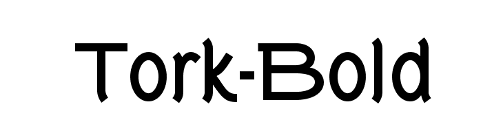 Tork-Bold  नि: शुल्क फ़ॉन्ट्स डाउनलोड