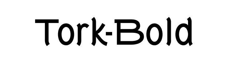 Tork-Bold  नि: शुल्क फ़ॉन्ट्स डाउनलोड