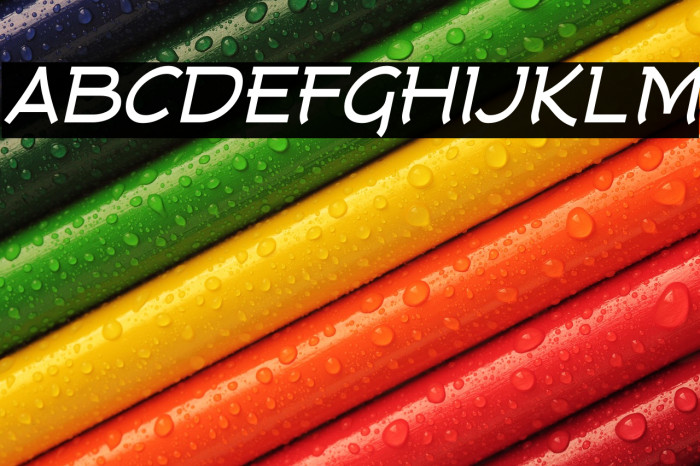 Tork-BoldItalic Example 3