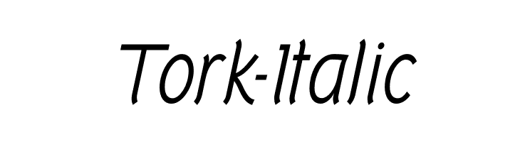 Tork-Italic  لخطوط تنزيل
