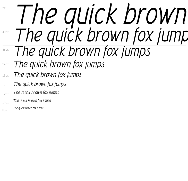 Tork-Italic Waterfall