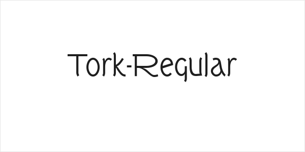 Tork-Regular Logo