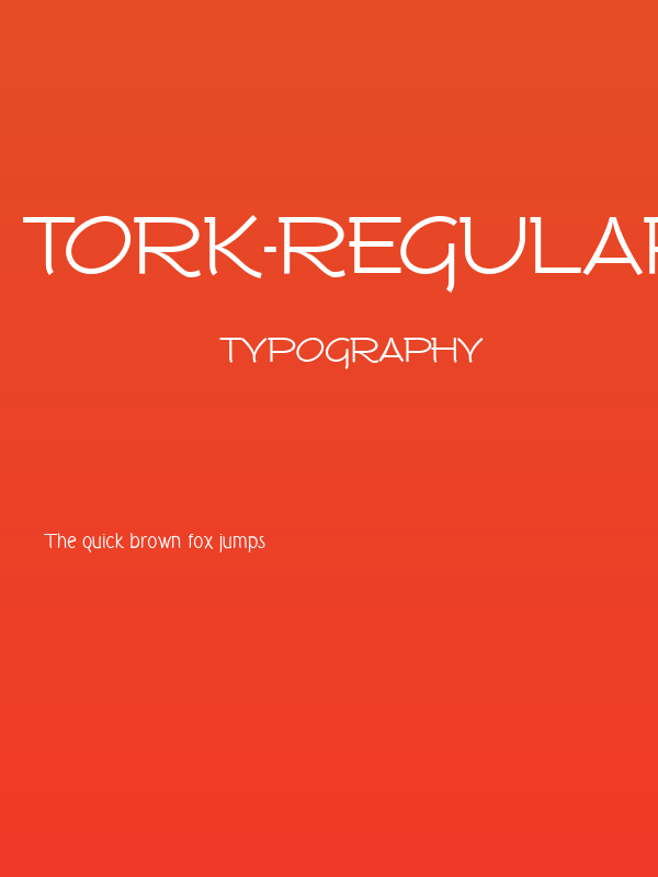 Tork-Regular Poster