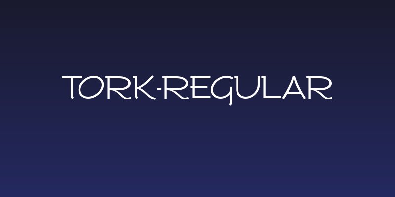 Tork-Regular Social Header