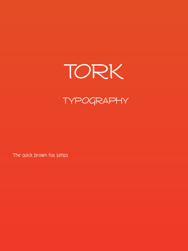 Tork Poster