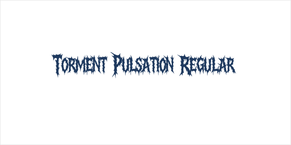 Torment Pulsation Regular Logo