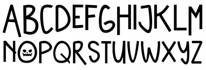 Torment Tonight Font LOWERCASE