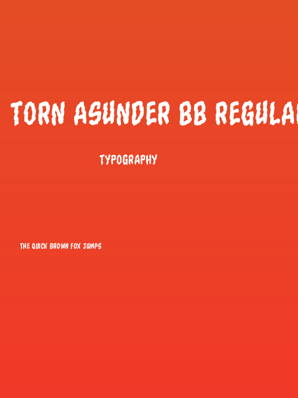 Torn Asunder BB Regular Poster