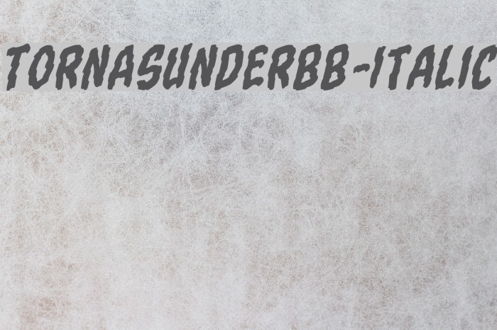 TornAsunderBB-Italic Example 1