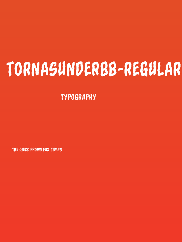 TornAsunderBB-Regular Poster