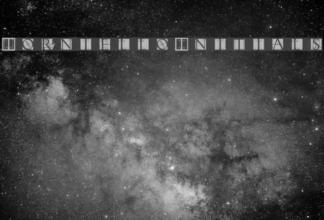 TornielloInitials Font examples