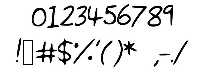 Toro1 Font OTHER CHARS