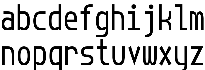 Torquemada Starved Unicode Шрифта строчной