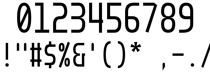 Torquemada Starved Font OTHER CHARS