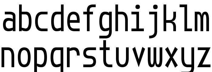 Torquemada Starved Font LOWERCASE