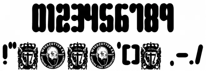 Torquemada in da house Font OTHER CHARS