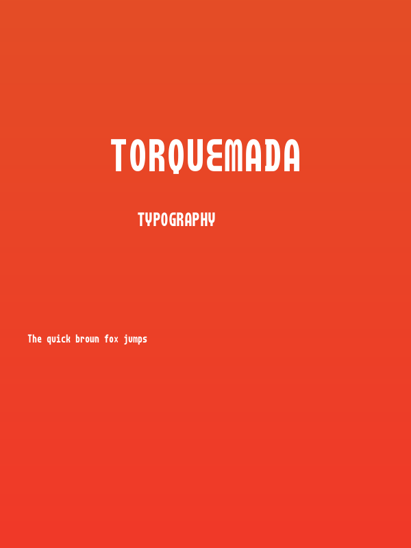 Torquemada Poster