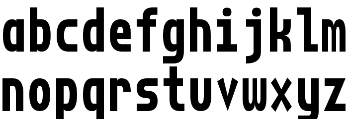 Torquemada Font LOWERCASE