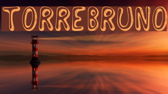 Torrebruno Font examples