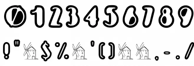 Torremolinos Font OTHER CHARS