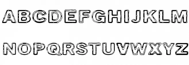 Torstai perjantai Font LOWERCASE
