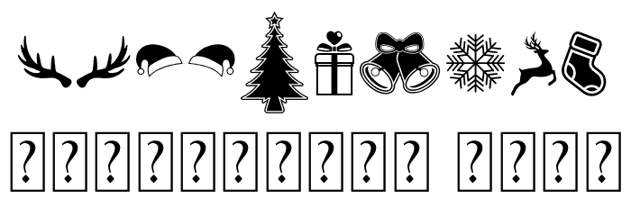 Tortello-SantaHat Font OTHER CHARS