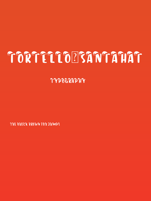 Tortello-SantaHat Poster
