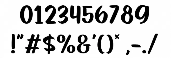 Tortello Font OTHER CHARS