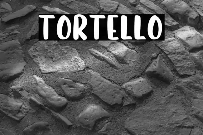 Tortello Font examples