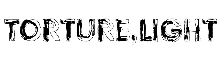 Torture, Light  font caratteri gratis