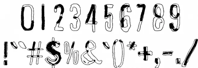 Torture, Light Font OTHER CHARS