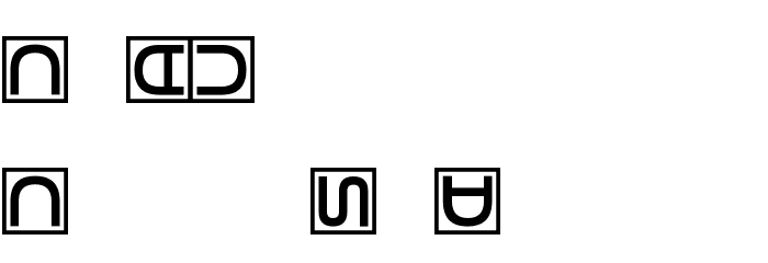 Torturer Bound Font LOWERCASE