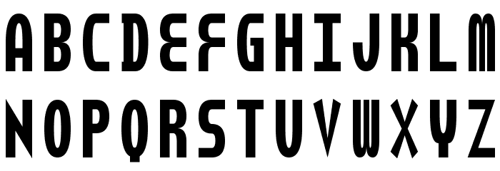 Torturer Crushed Font LOWERCASE