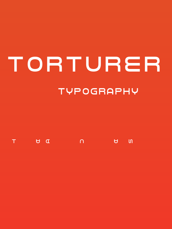 Torturer  Upright Poster