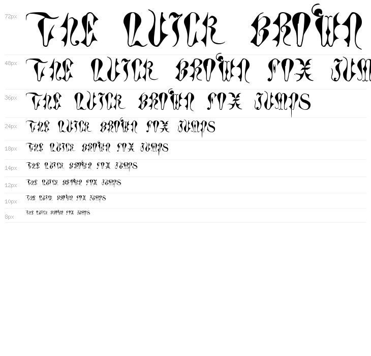 Tory Gothic Caps Waterfall