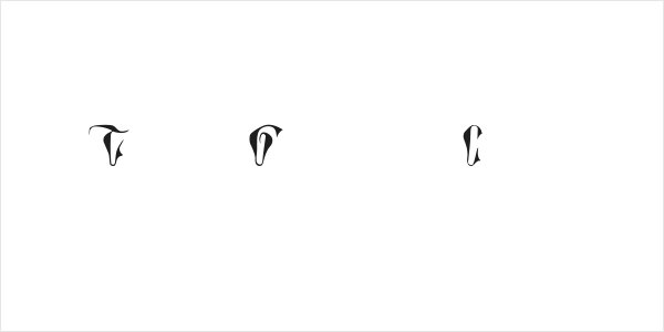 Tory Gothic Caps Logo