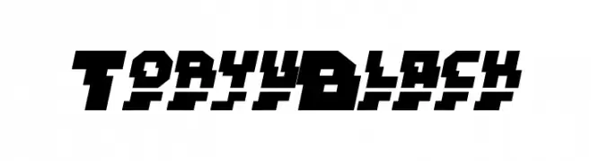 Toryu Black  Frei Schriftart Herunterladen