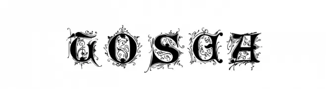Tosca  フリーフォントのダウンロード