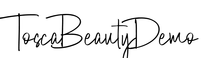 ToscaBeautyDemo  les polices de caractères gratuit tlcharger