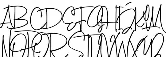 ToscaBeautyDemo Schriftart Groß