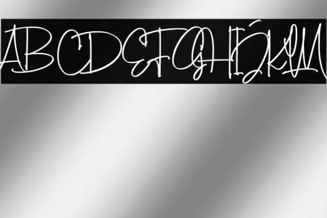 ToscaBeautyDemo Font examples