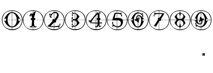 ToscanButtons Font OTHER CHARS